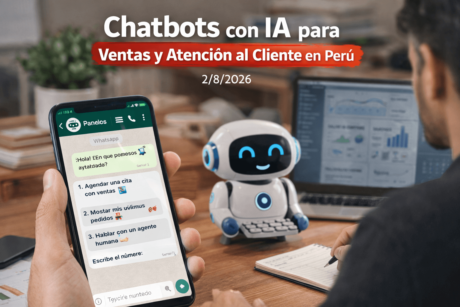 Chatbots con IA para Ventas y Atención al Cliente en Perú