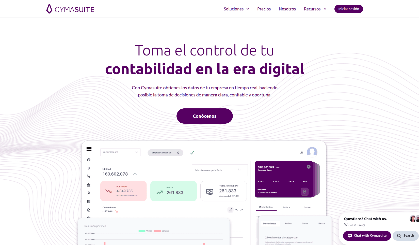 CymaSuite: SaaS de Gestión y Conciliación para Pymes